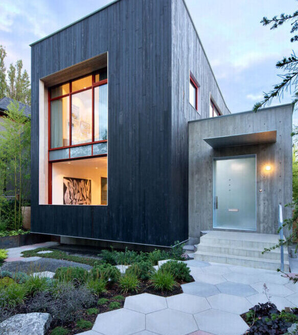Modern Landscape Design House Exterior